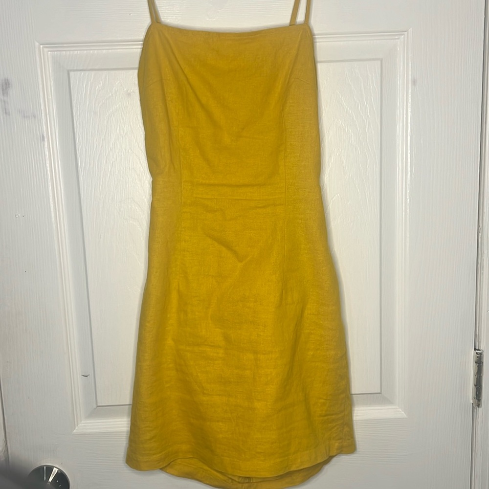 Yellow Forever 21 dress